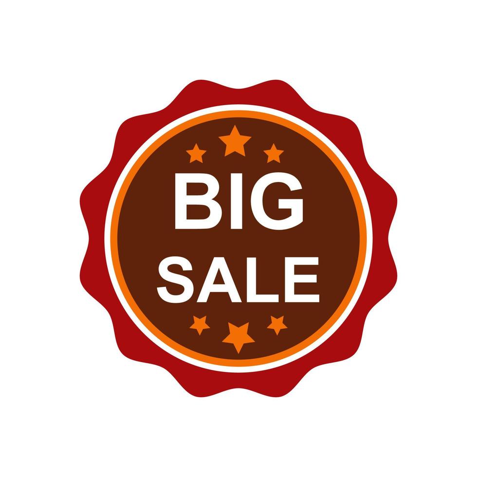 Big sale logo vector design