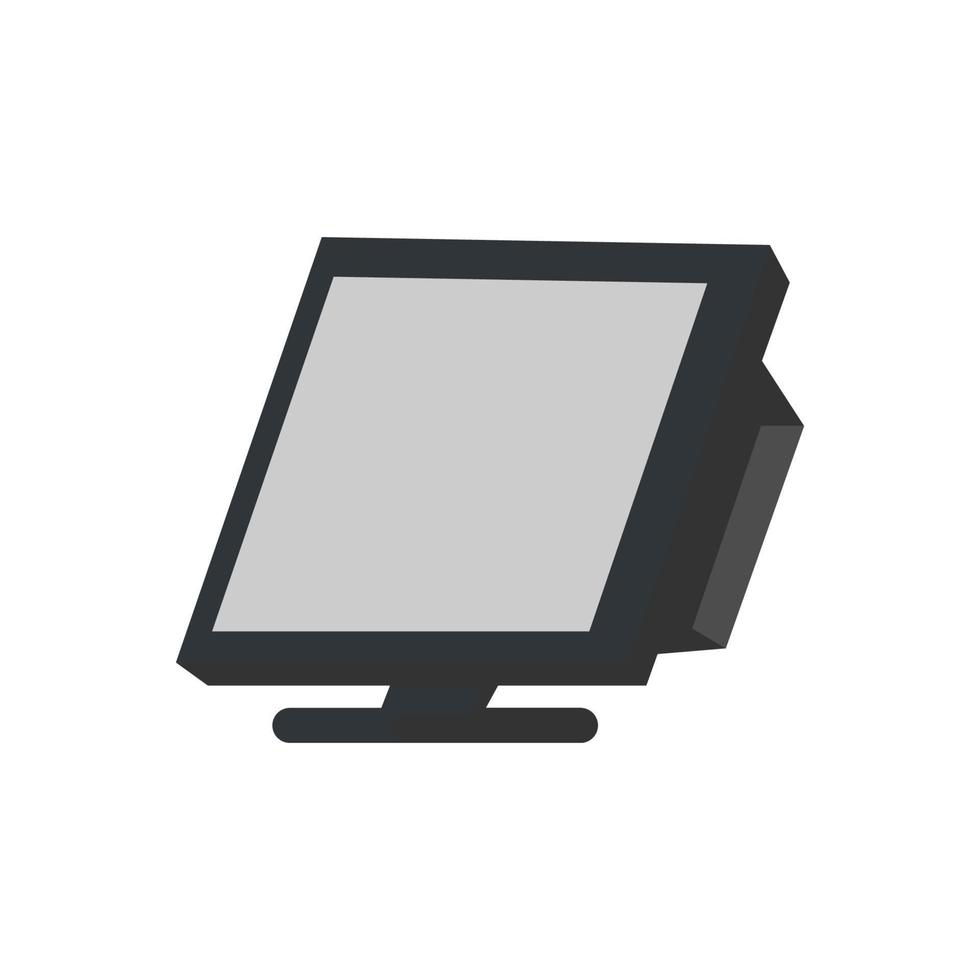 Monitor icon vector design