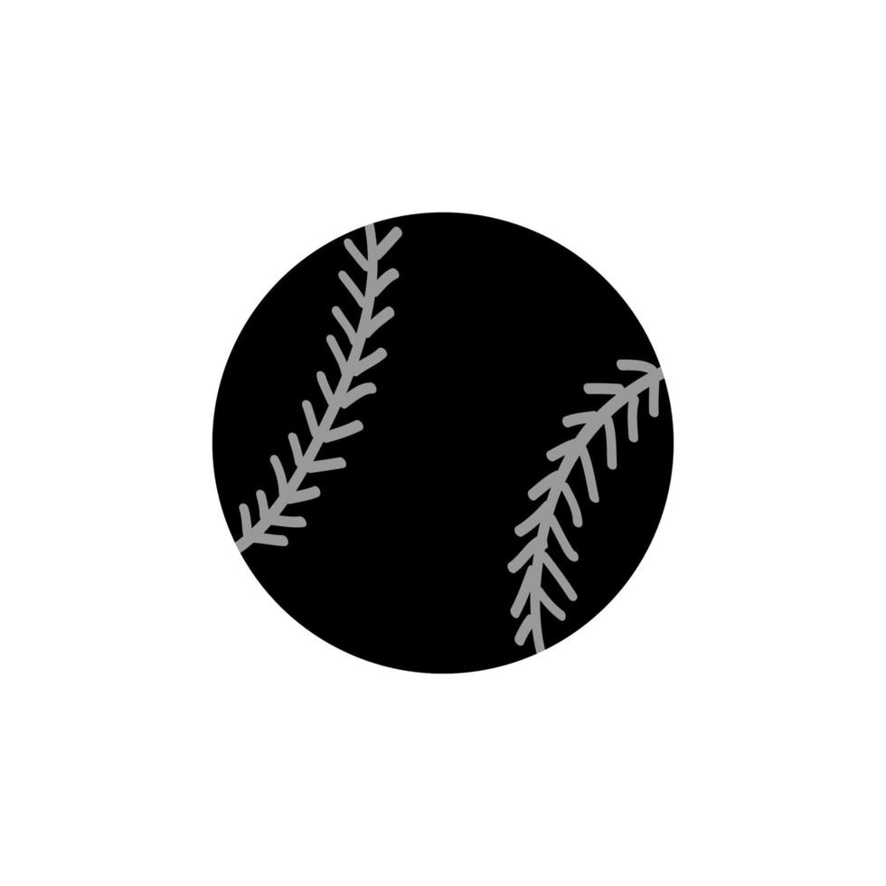 Baseball silhouette vector design