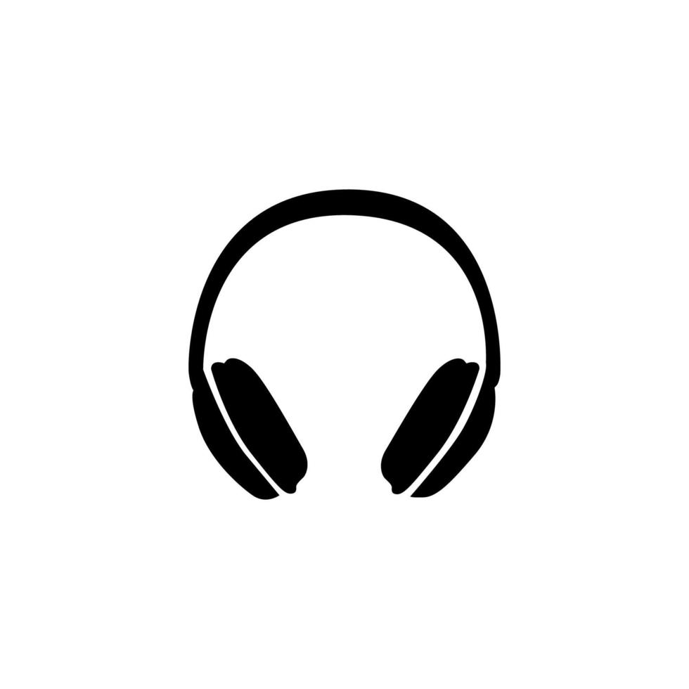 Headset icon design vector