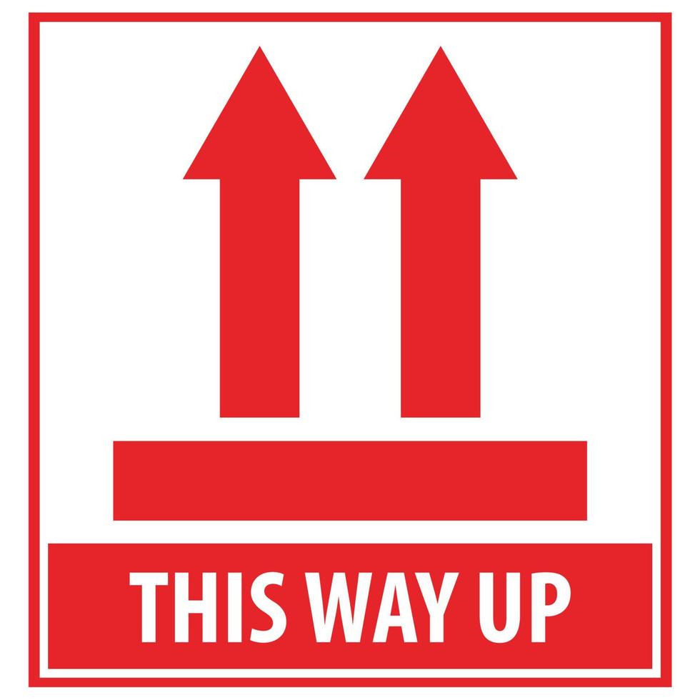 Warning icon vector design for stack up