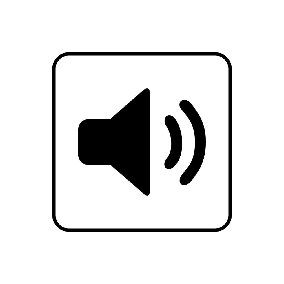 Volume icon vector design