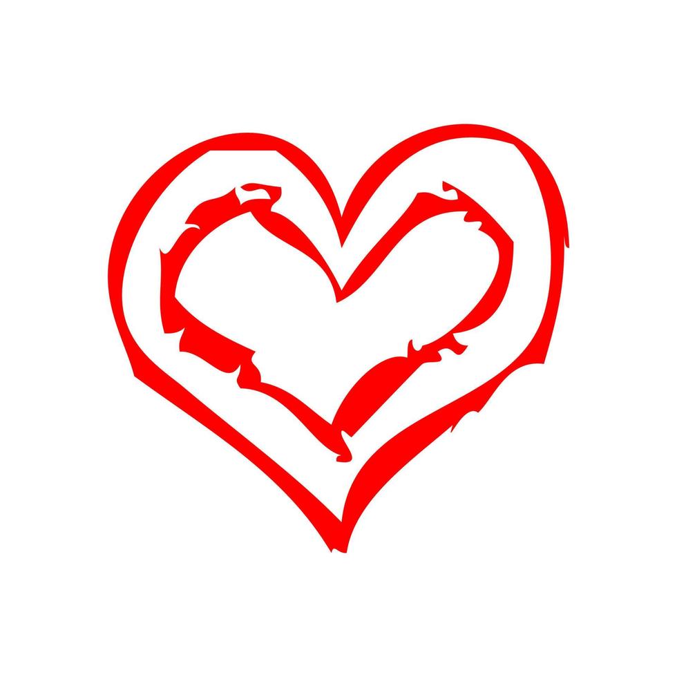 Love symbol vector design