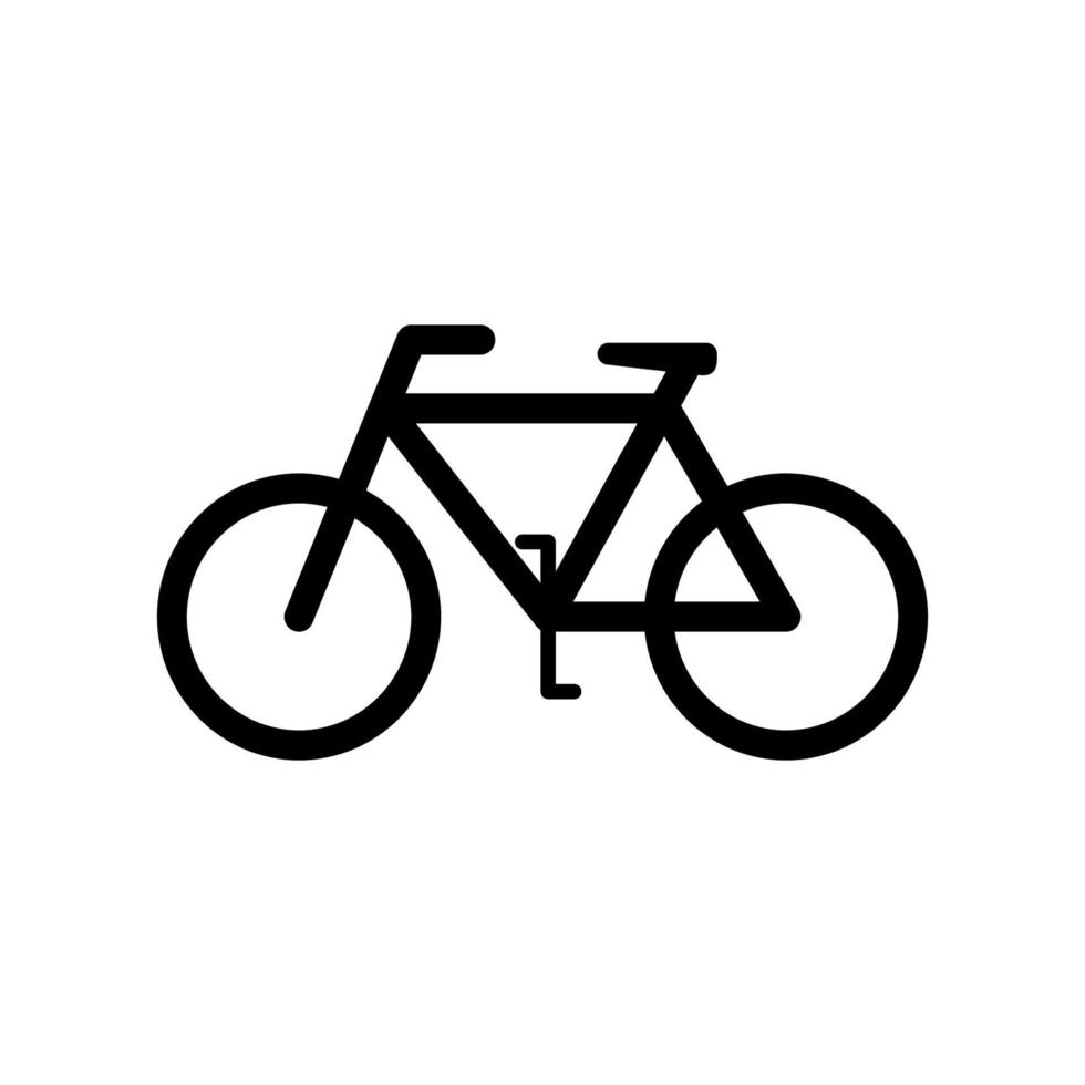 diseño de vector de icono de bicicleta