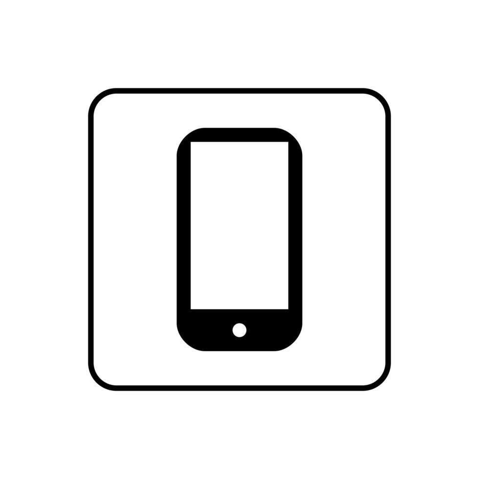 diseño de vector de icono de teléfono inteligente