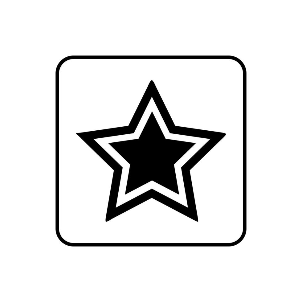 Star icon vector design