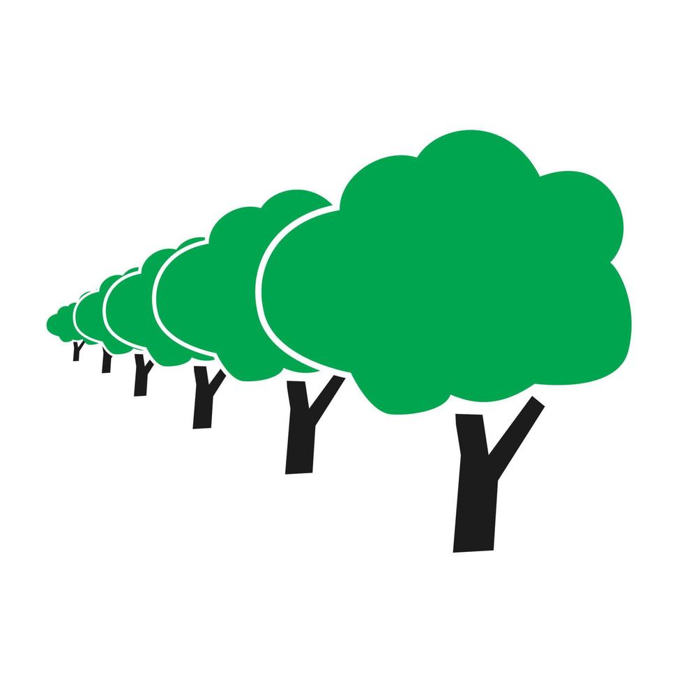 diseño de vector de árbol