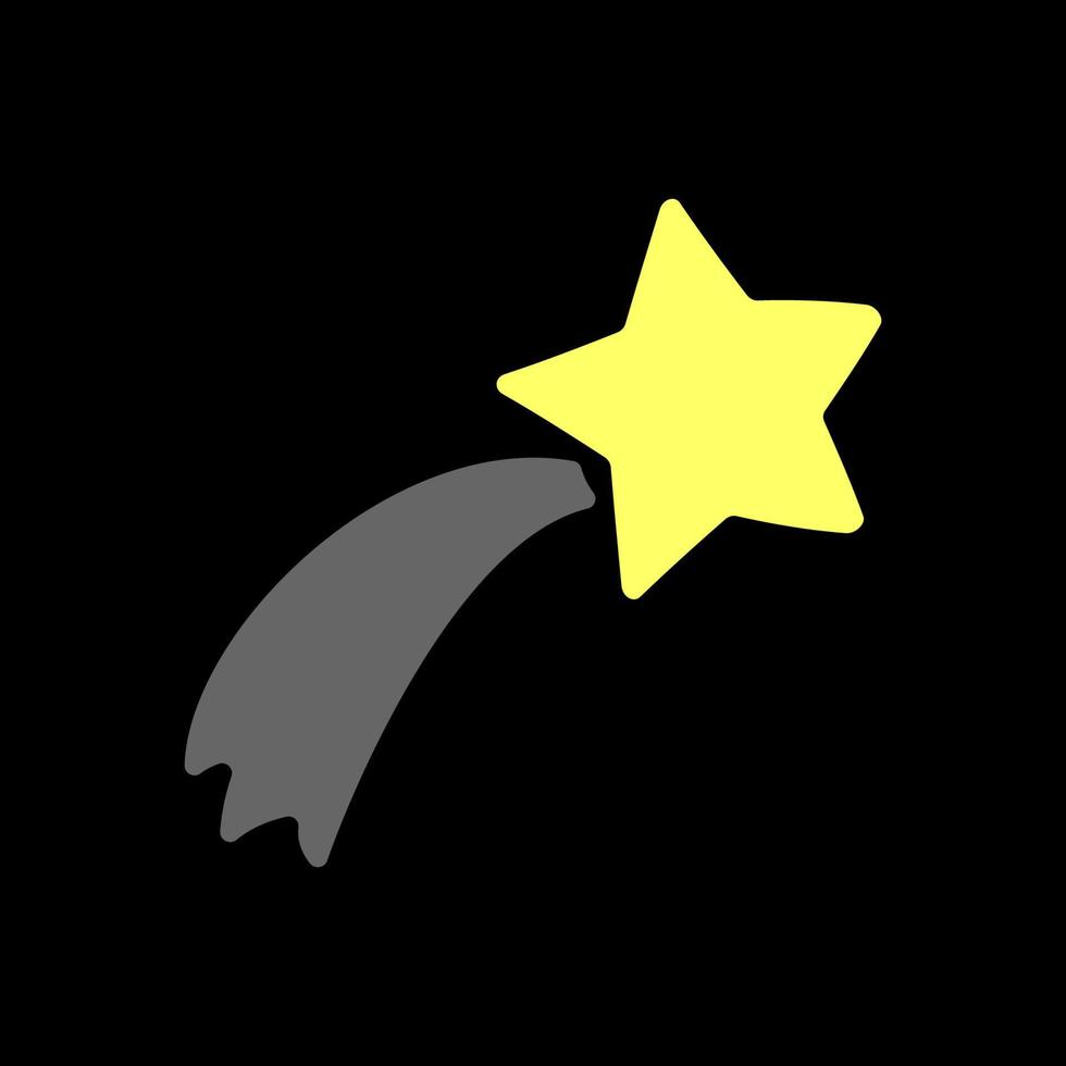 Falling star vector design