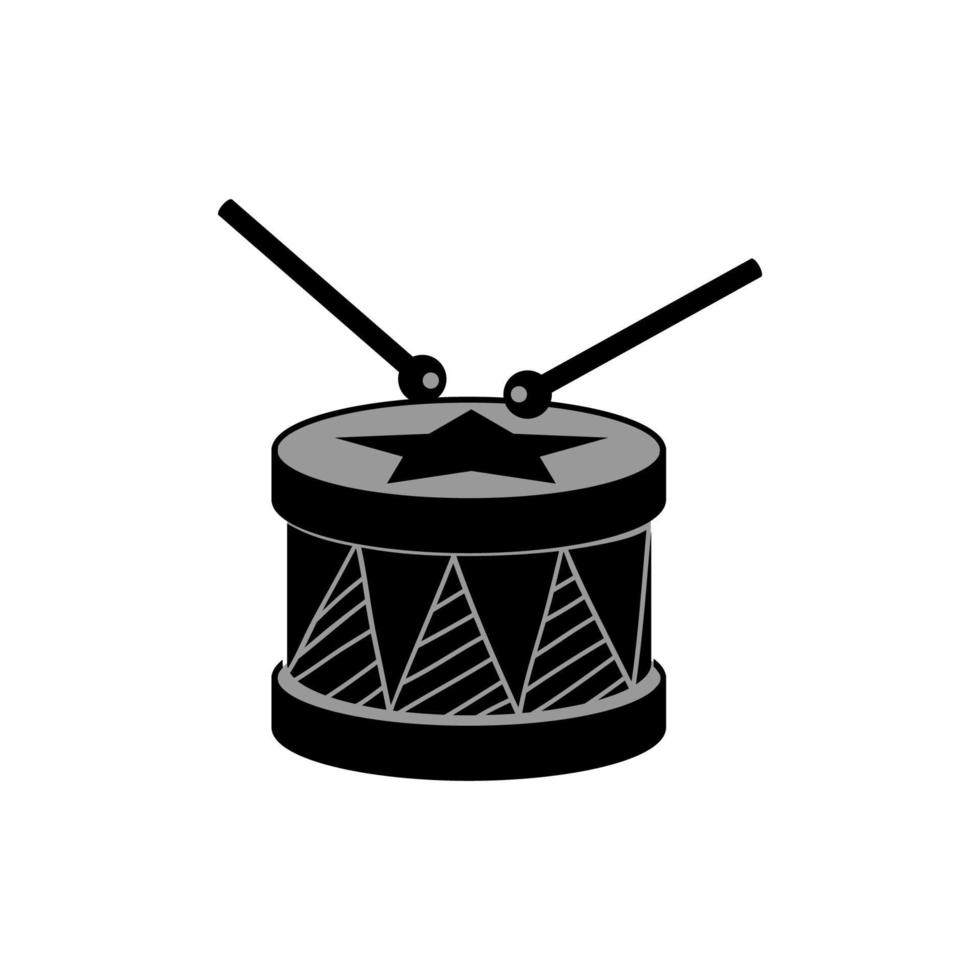 Drum percussion vector design