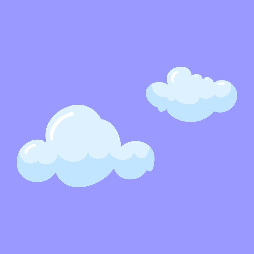 diseño de vector de nube