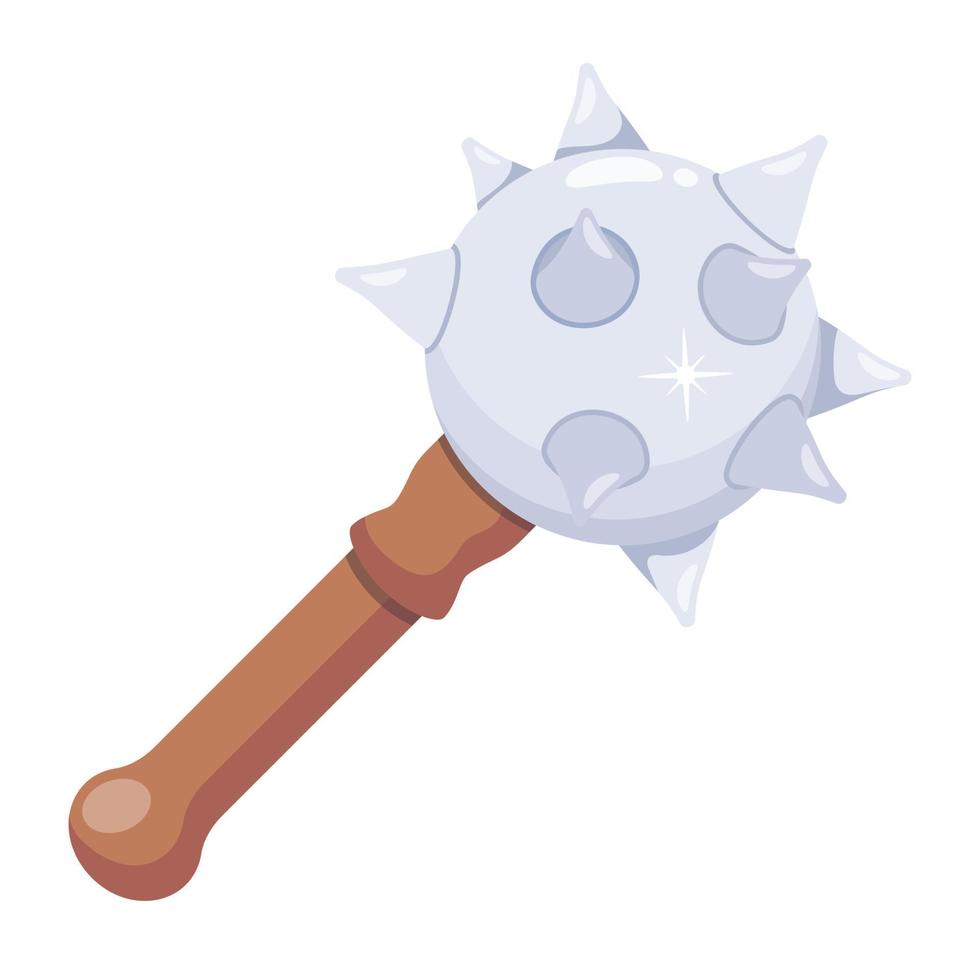 un ícono plano editable de la estrella shuriken vector