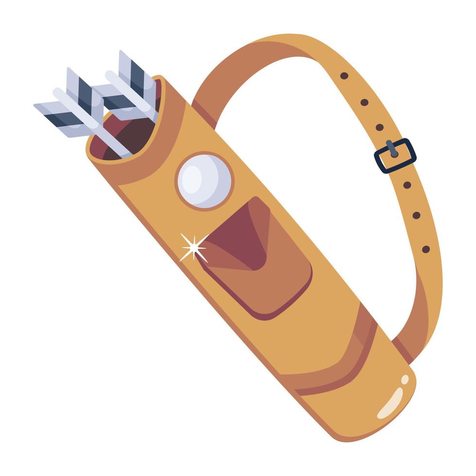 Look at this flat icon of throwing knife vector