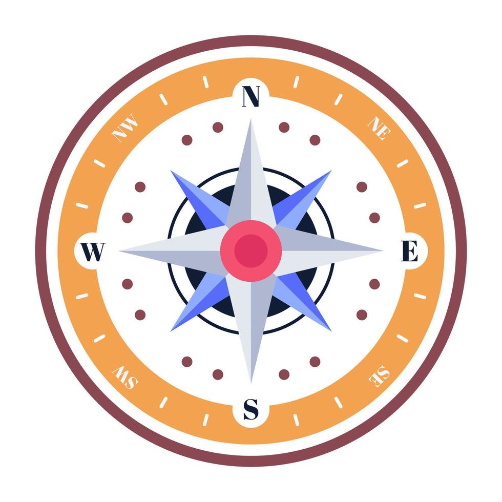 Trendy Geographic Tool vector