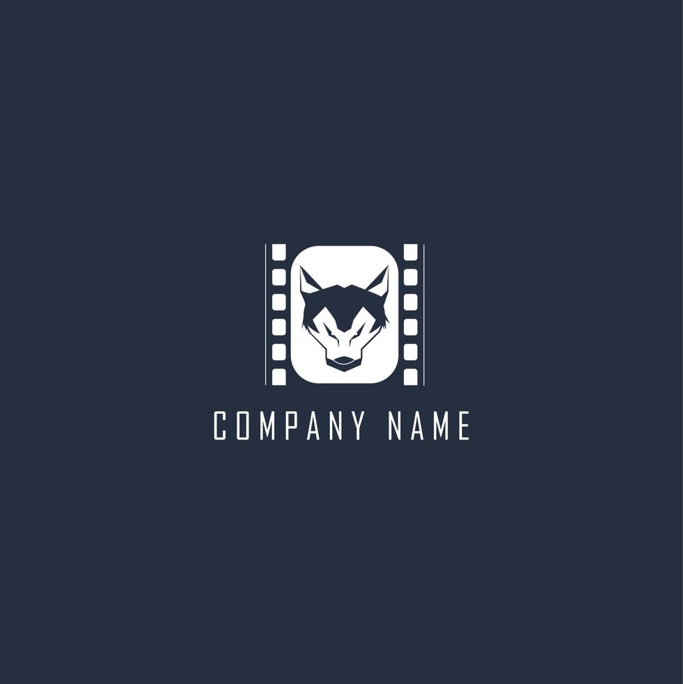 Wolf Movie Logo vector