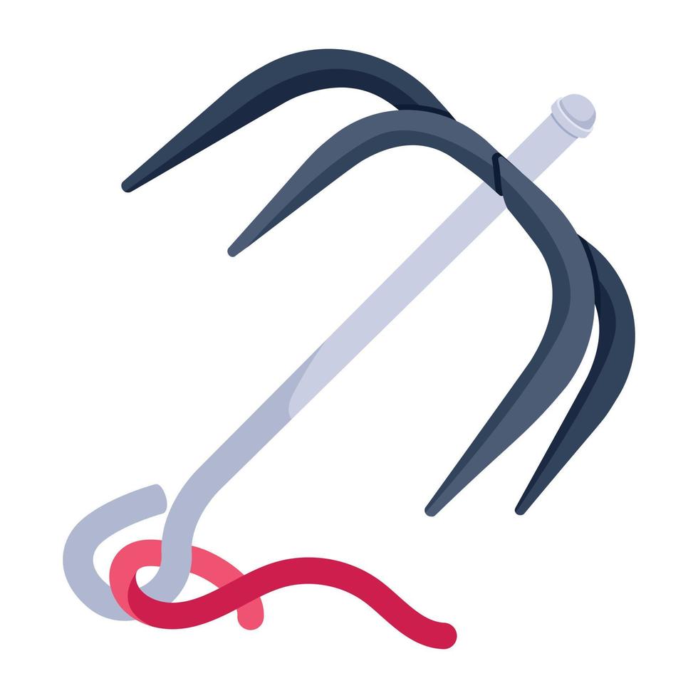 A flat icon design of knife vector