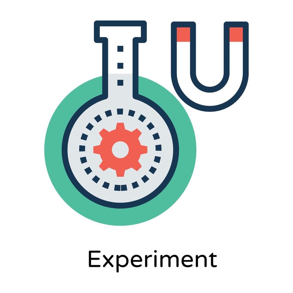 Trendy Chemistry Lab vector