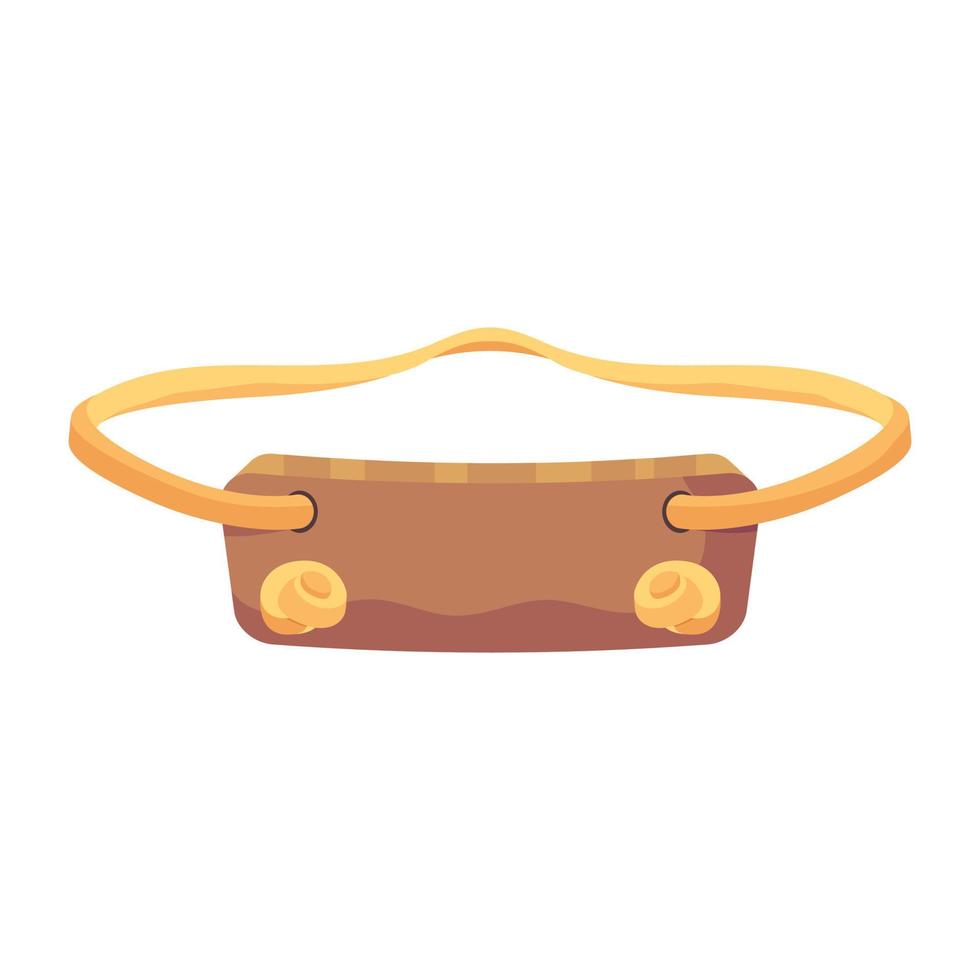 Check out flat icon of armband vector