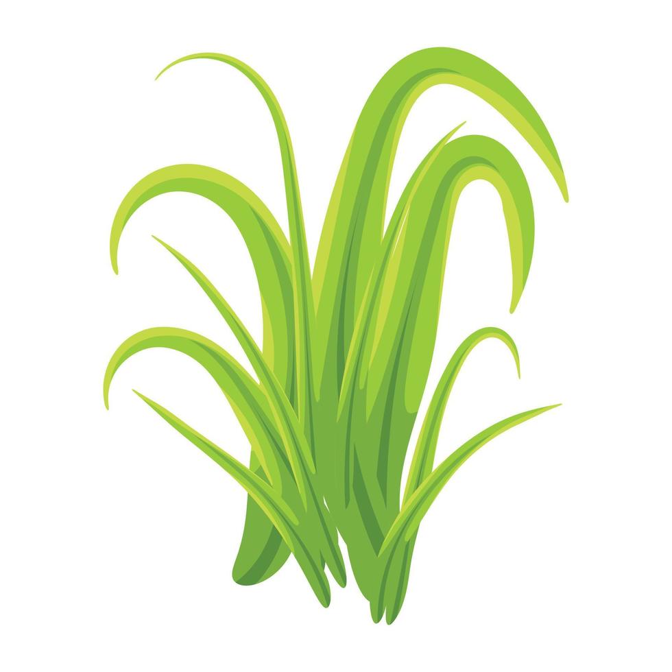 Trendy Grass Patch vector