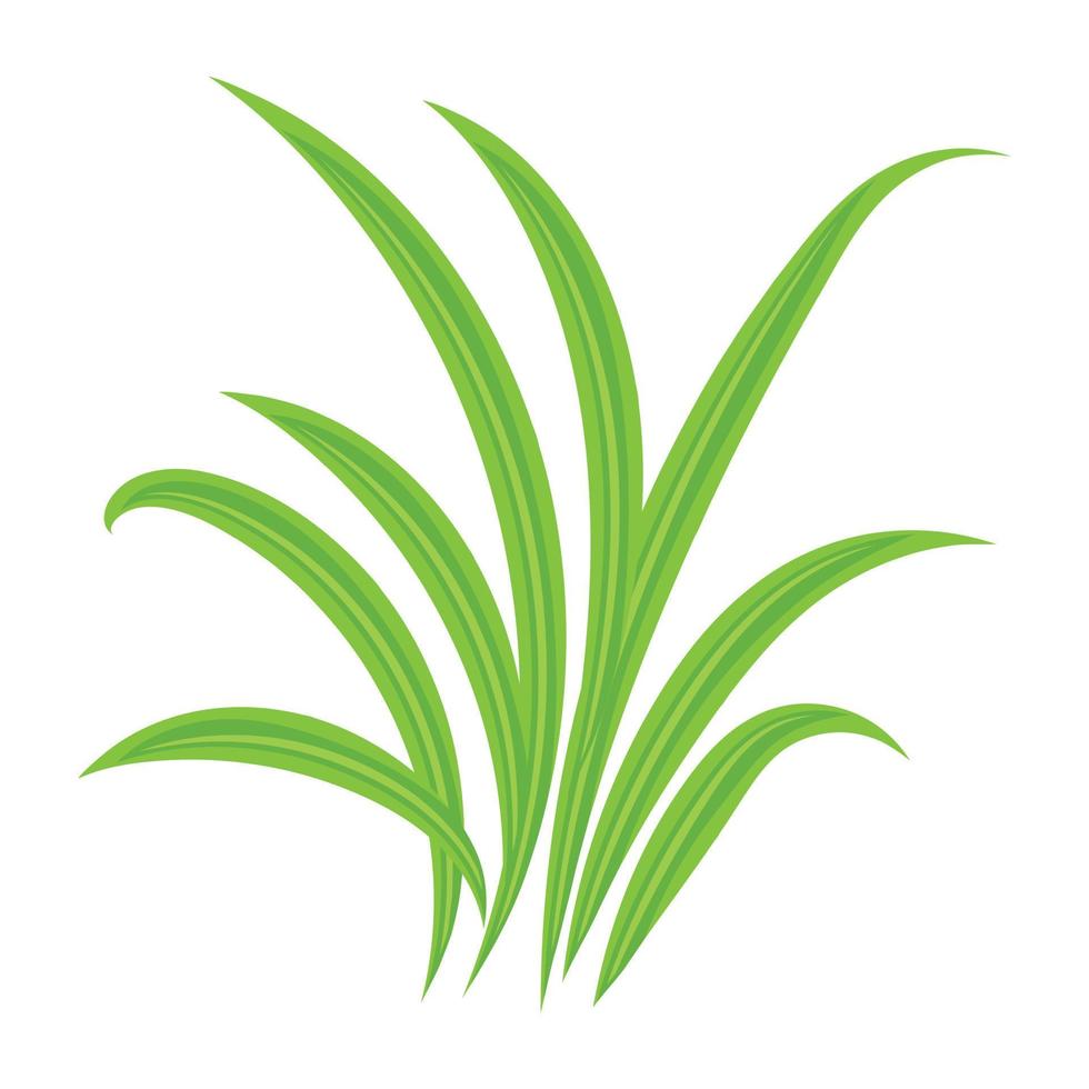 Trendy Fresh Grass vector