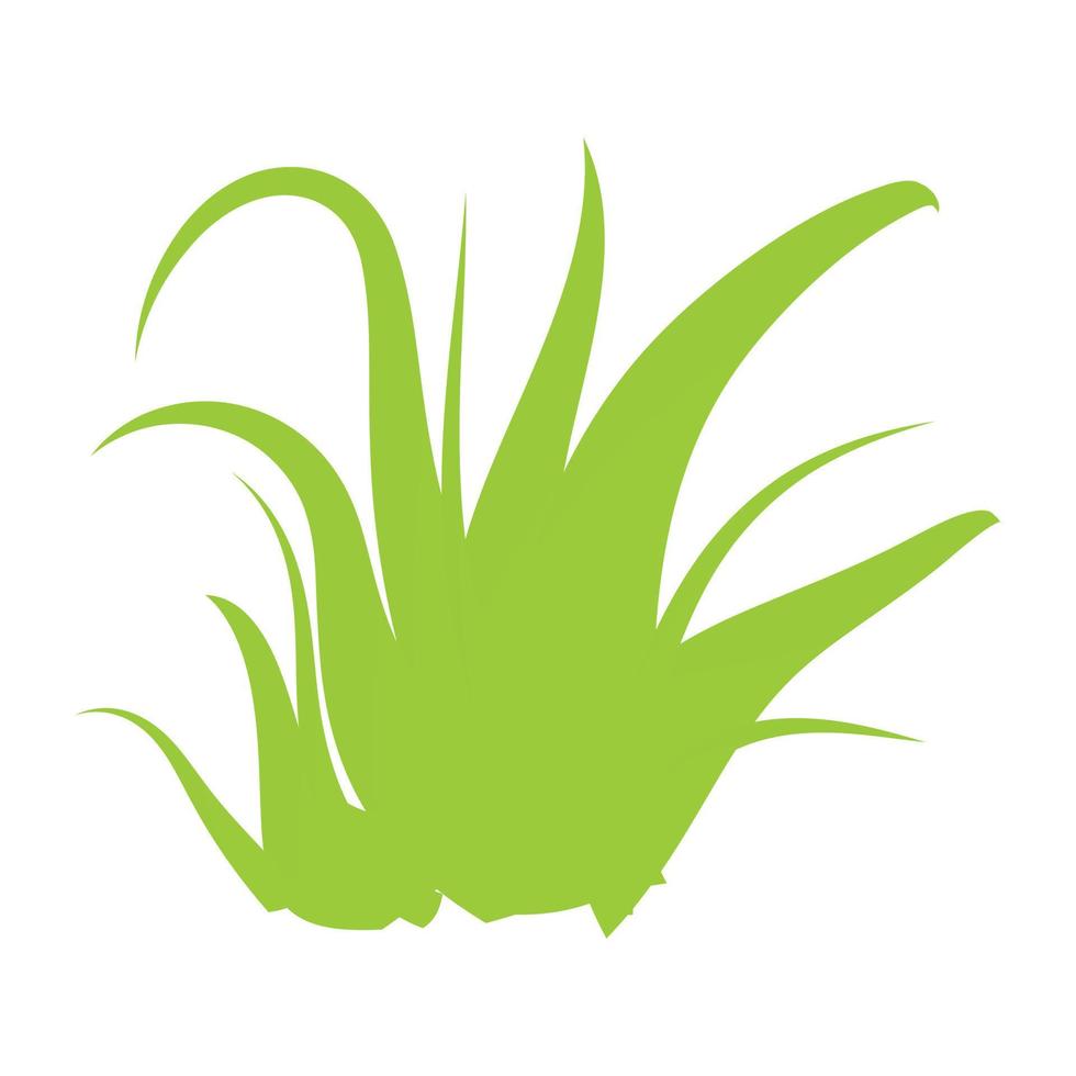 Trendy Fresh Grass vector