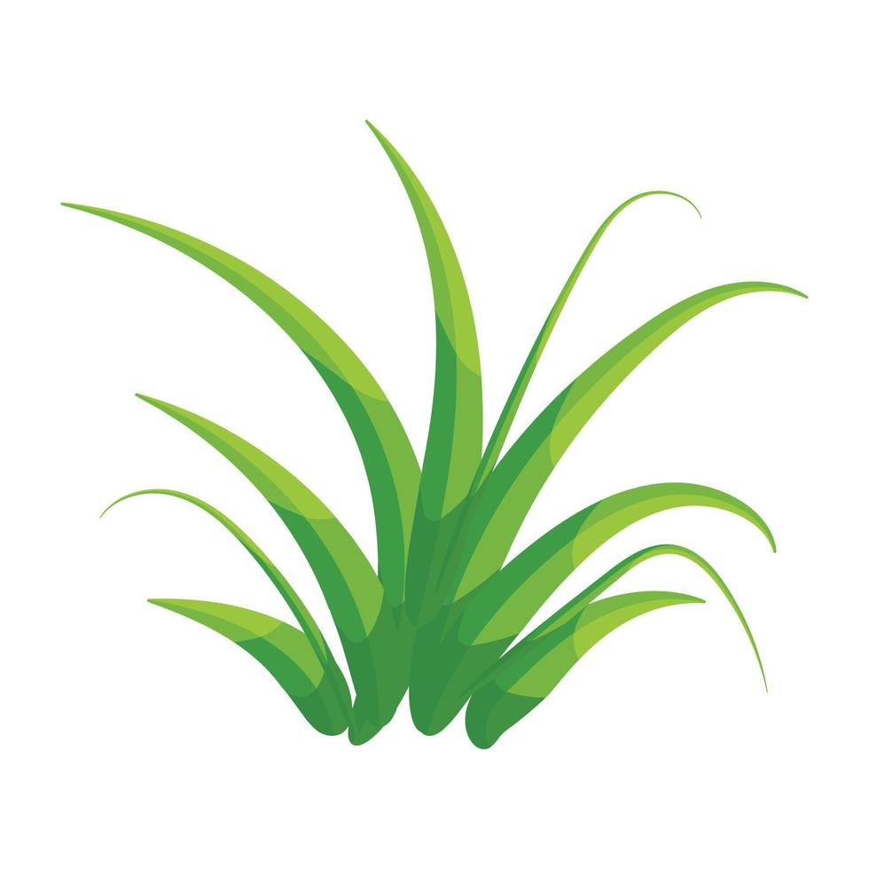 Trendy Green Grass vector