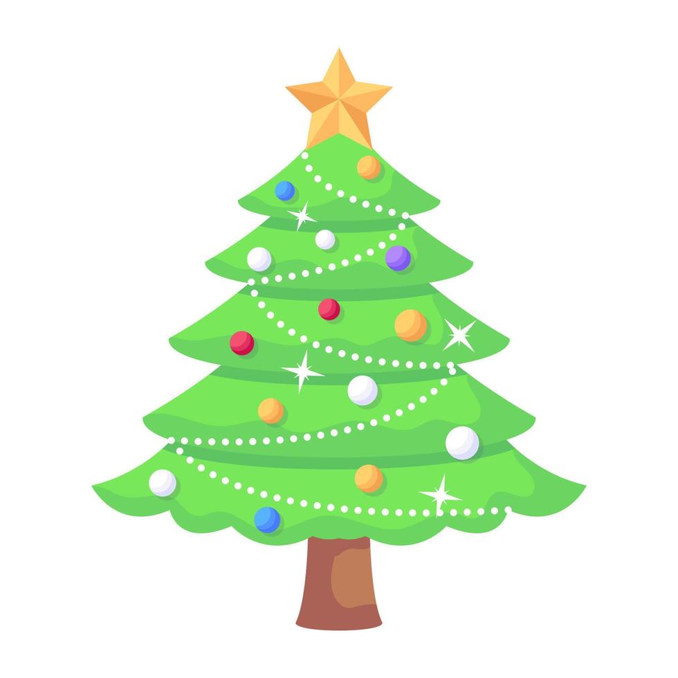 Trendy Party Tree vector