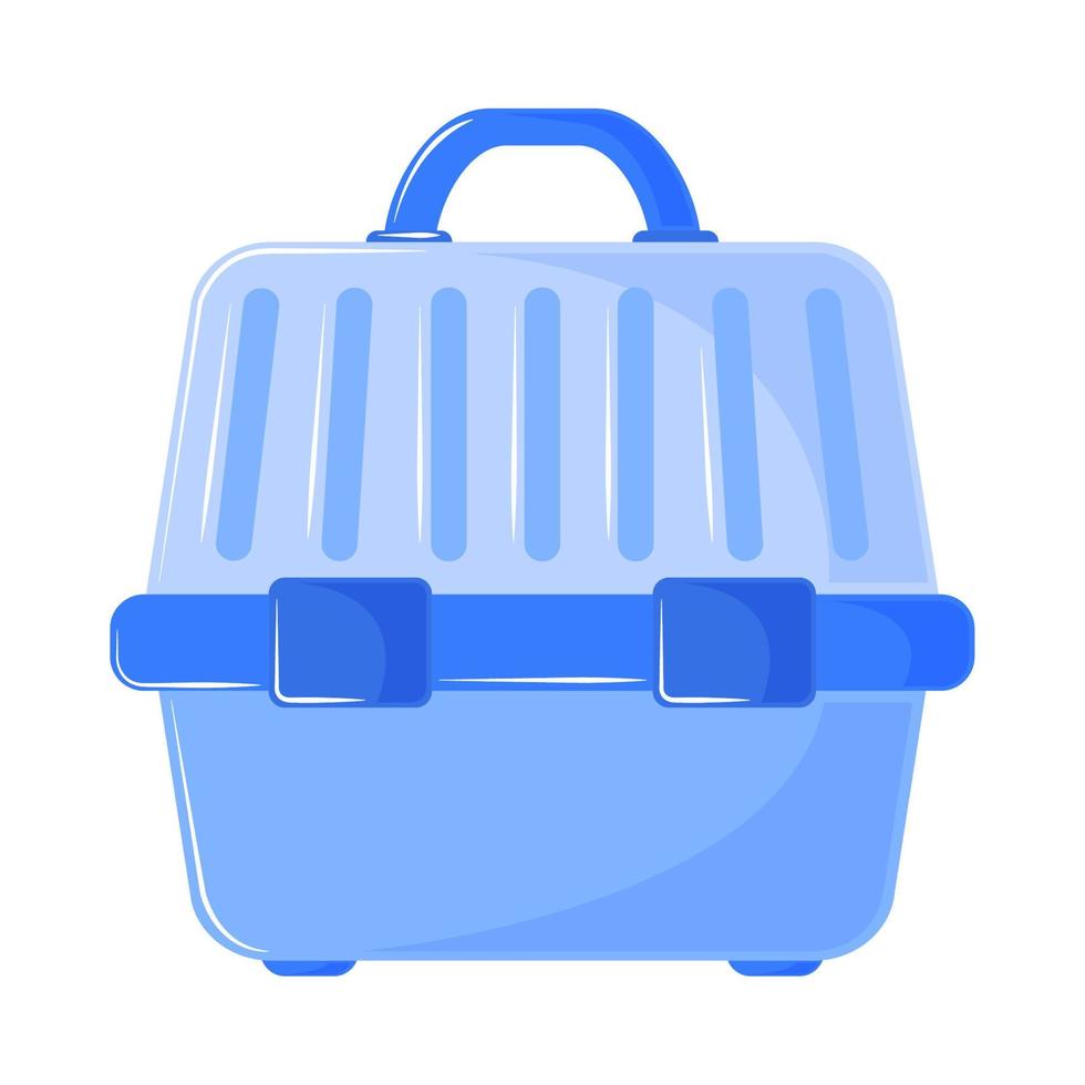 pet plastic carrier vector