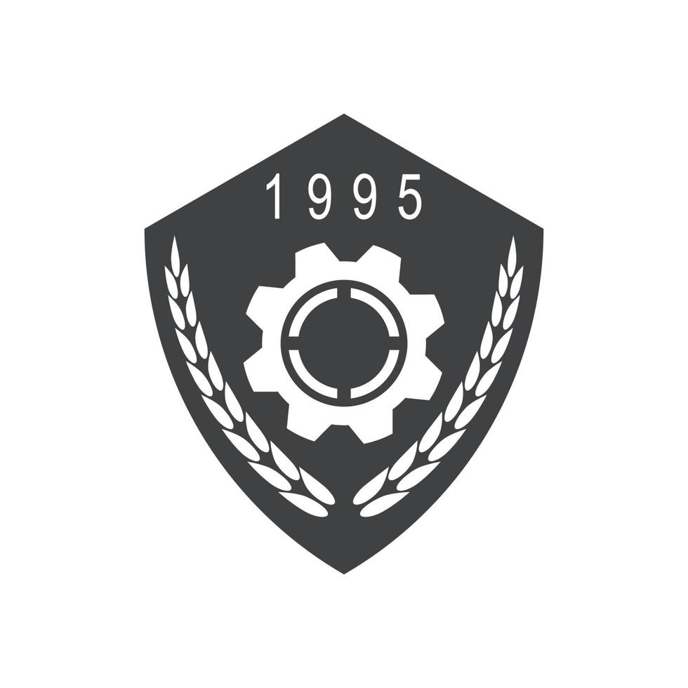 Gear Logo Template vector icon illustration design