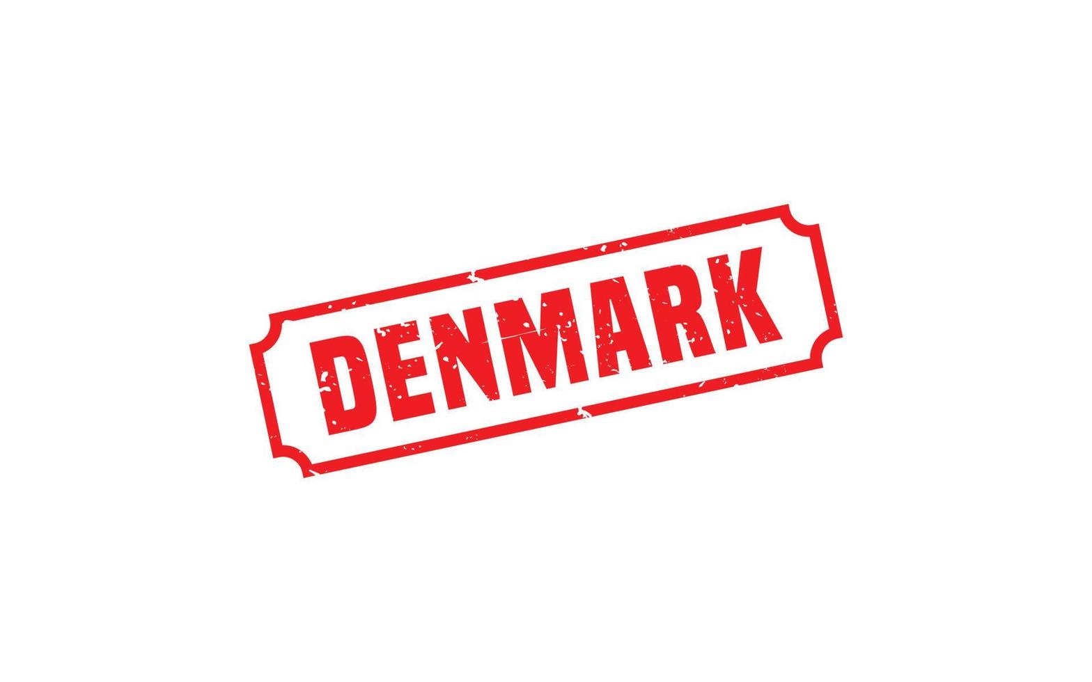 DENMARK stamp rubber with grunge style on white background vector