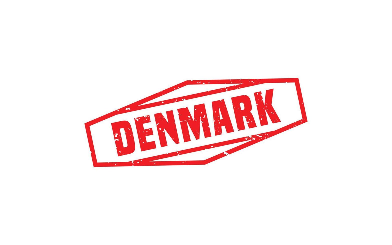 DENMARK stamp rubber with grunge style on white background vector