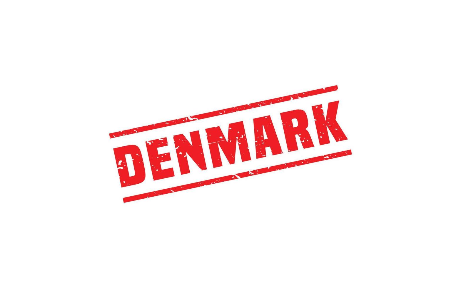 DENMARK stamp rubber with grunge style on white background vector