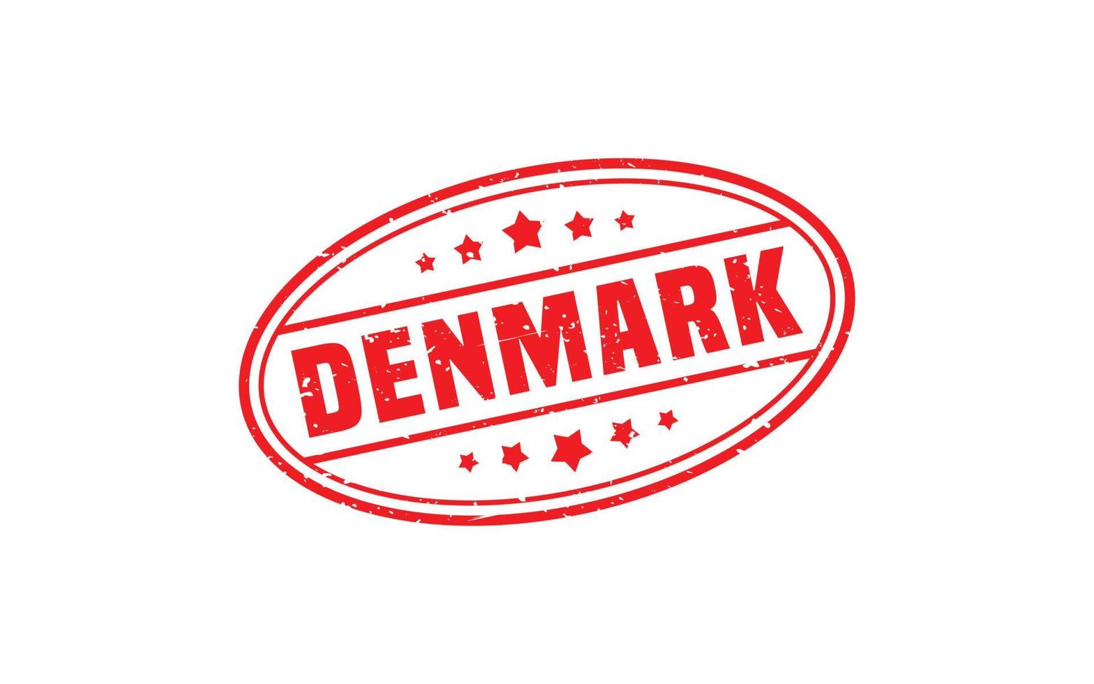 DENMARK stamp rubber with grunge style on white background vector