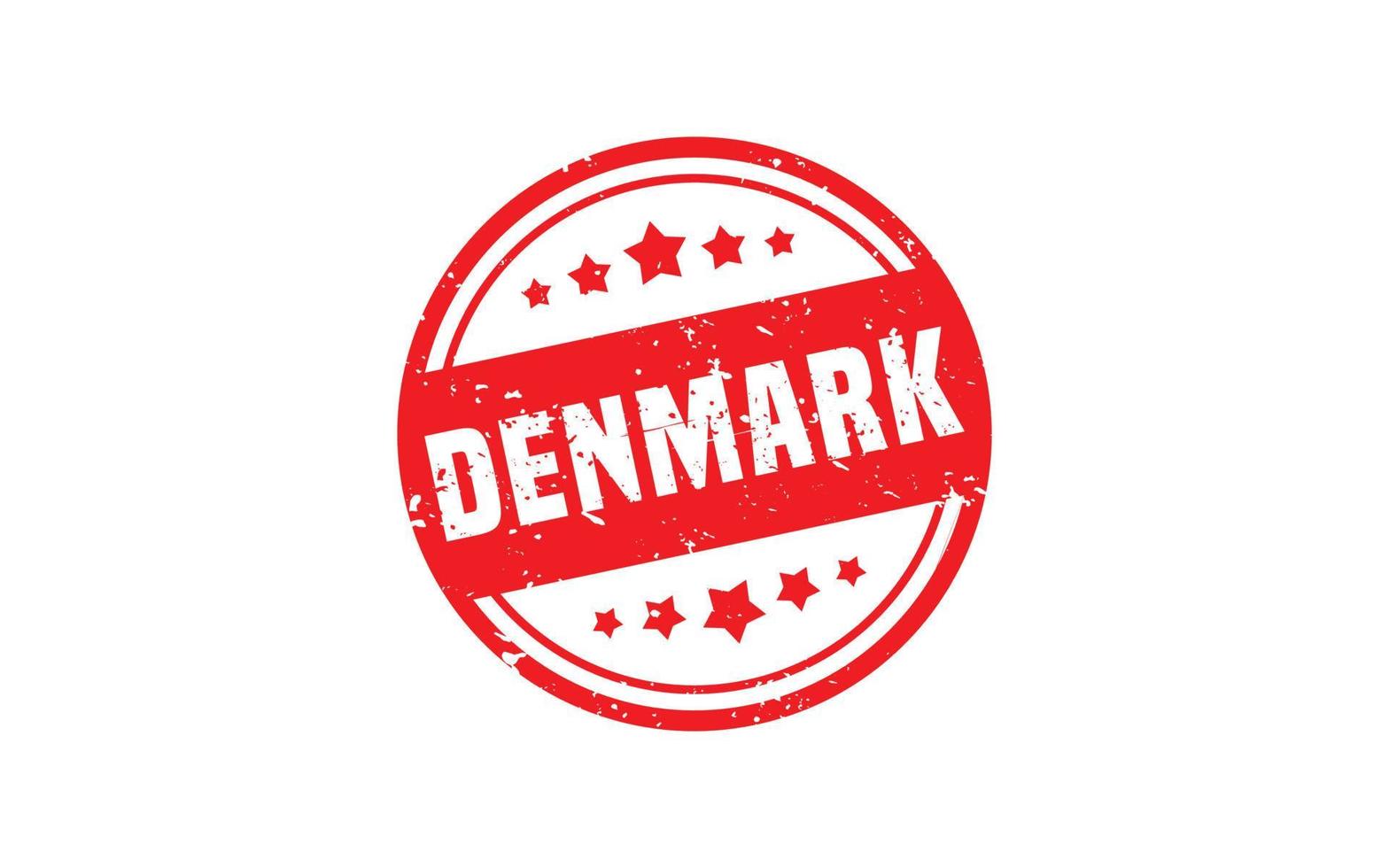 DENMARK stamp rubber with grunge style on white background vector