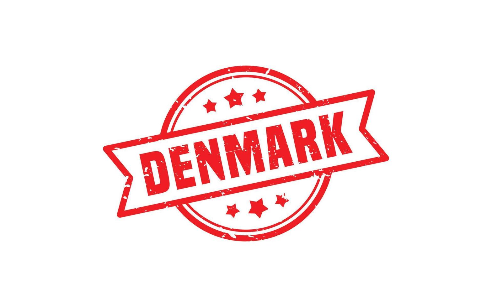 DENMARK stamp rubber with grunge style on white background vector