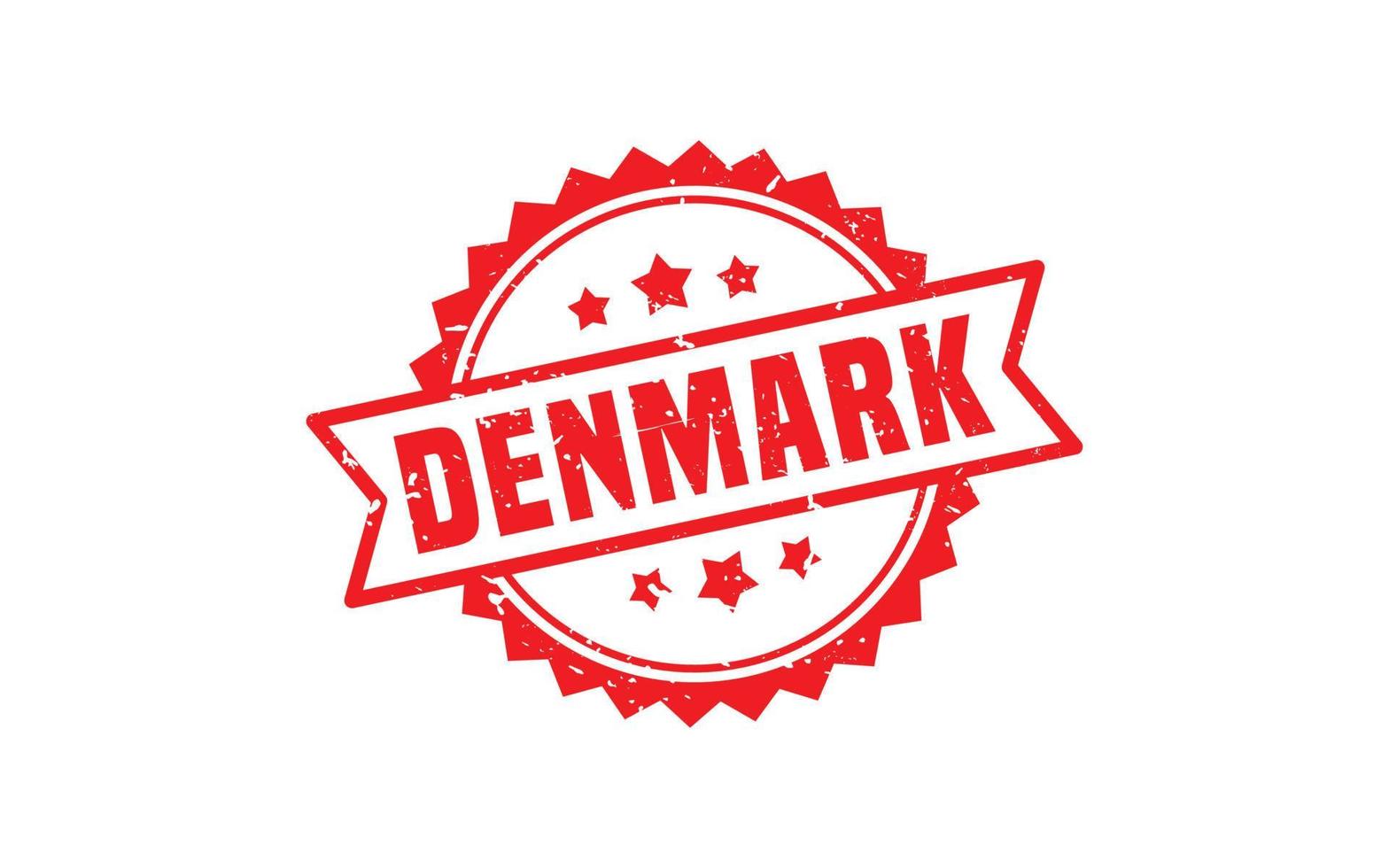 DENMARK stamp rubber with grunge style on white background vector
