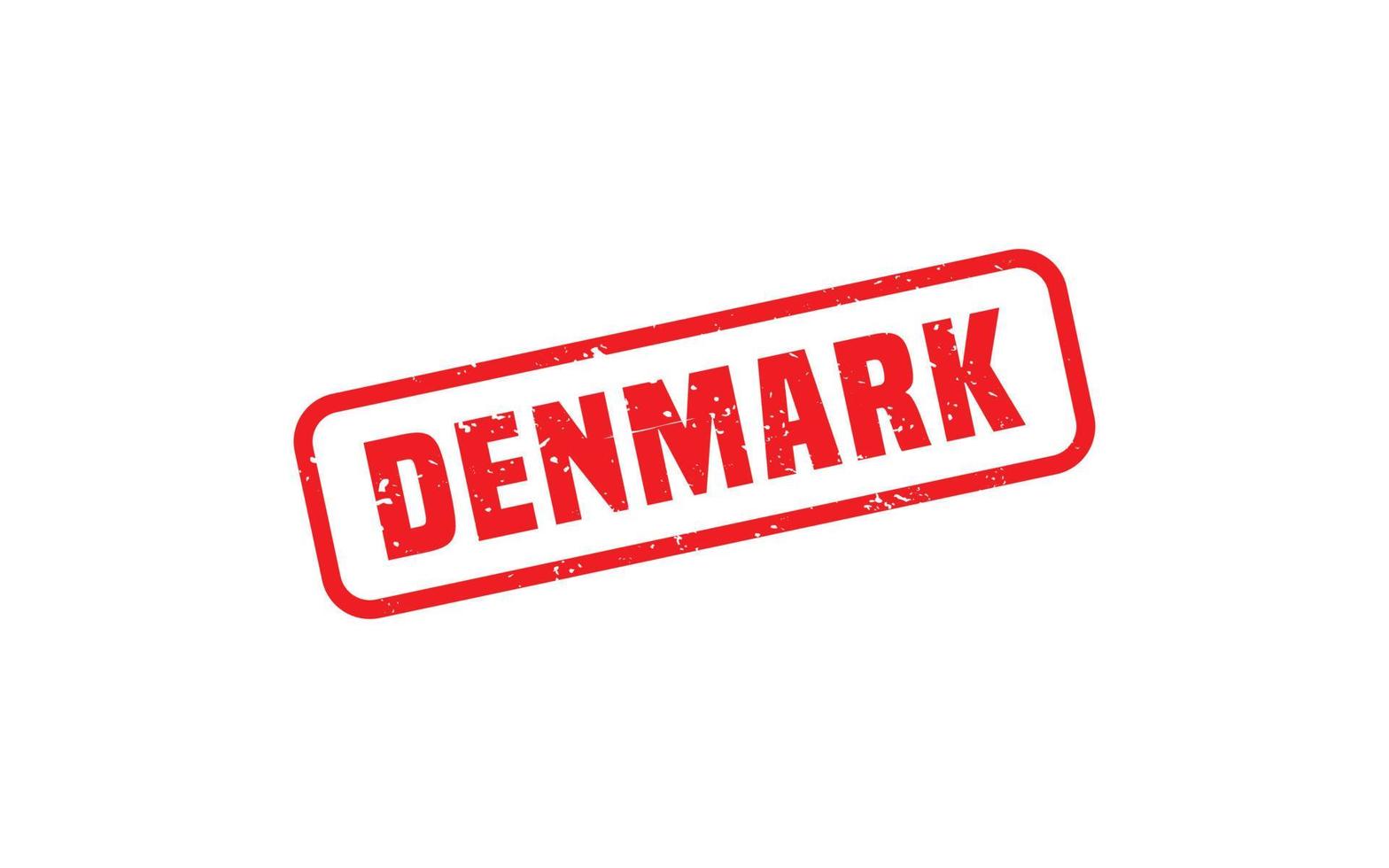 DENMARK stamp rubber with grunge style on white background vector