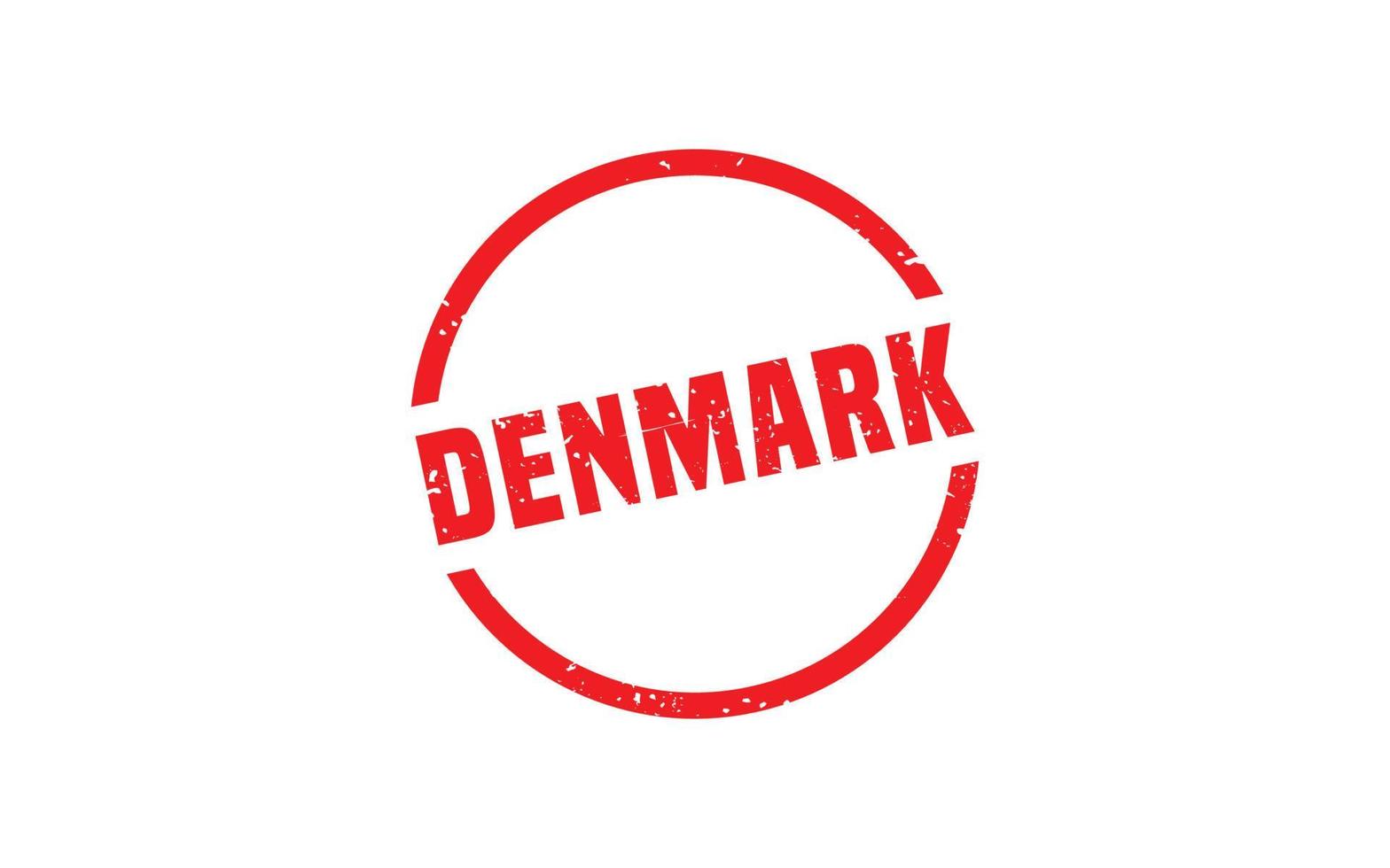 DENMARK stamp rubber with grunge style on white background vector