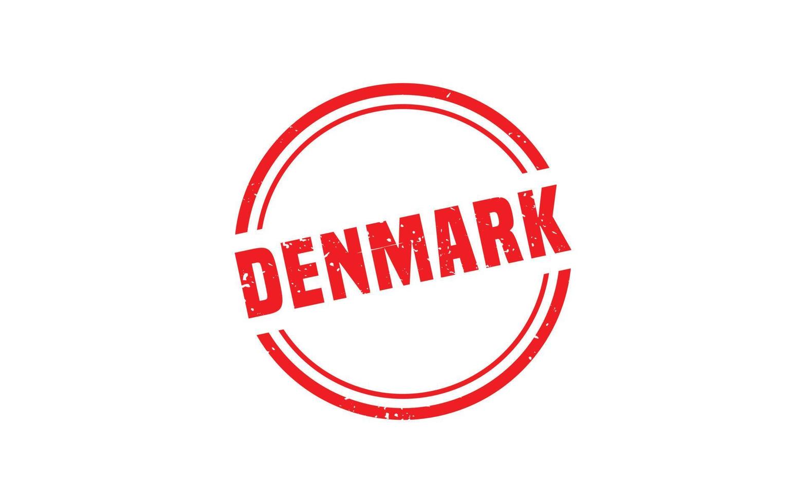 DENMARK stamp rubber with grunge style on white background vector
