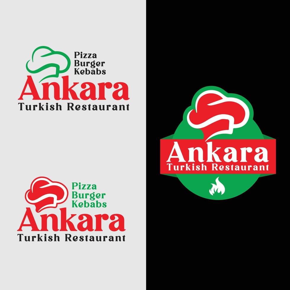 Turkish Restaurant Logo vector