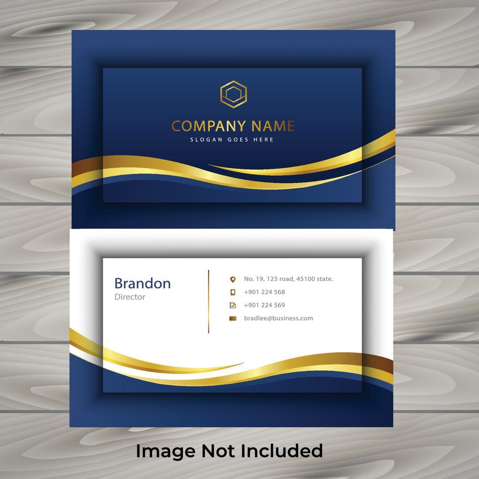 Business card Design vector