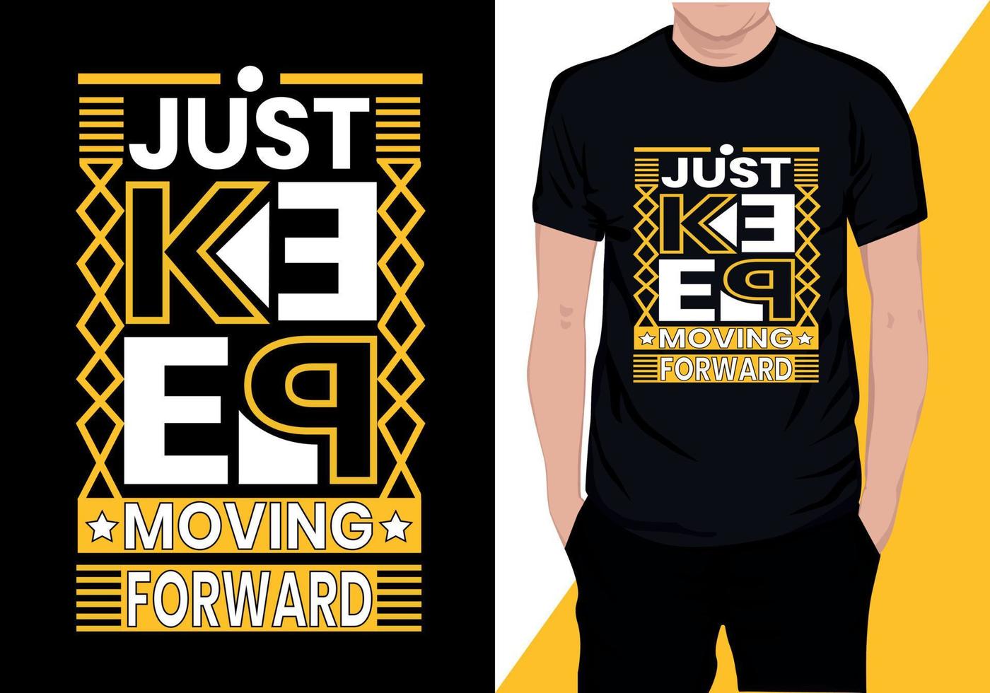 Just keep moving forward vector