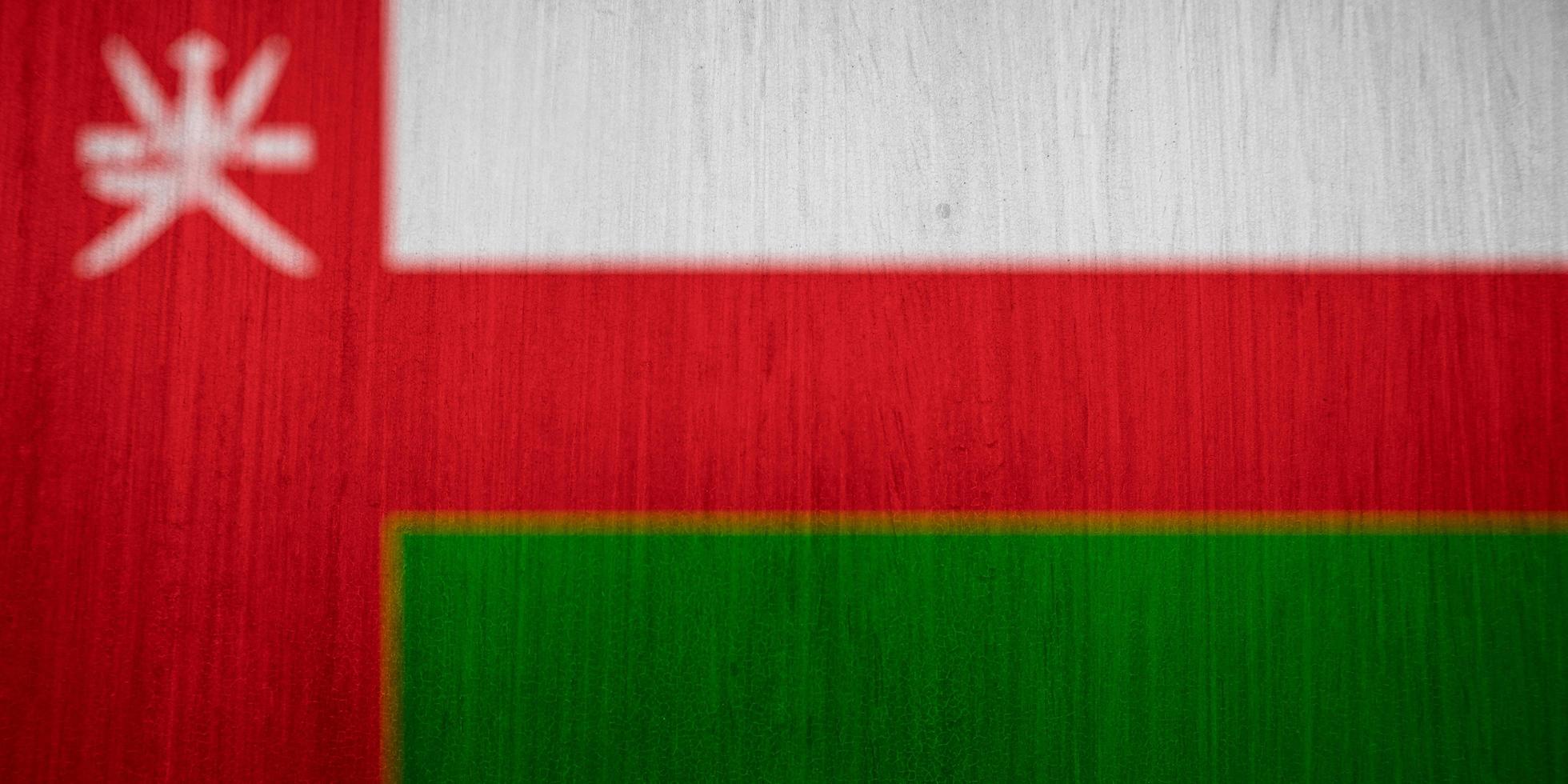 oman flag texture as a background photo