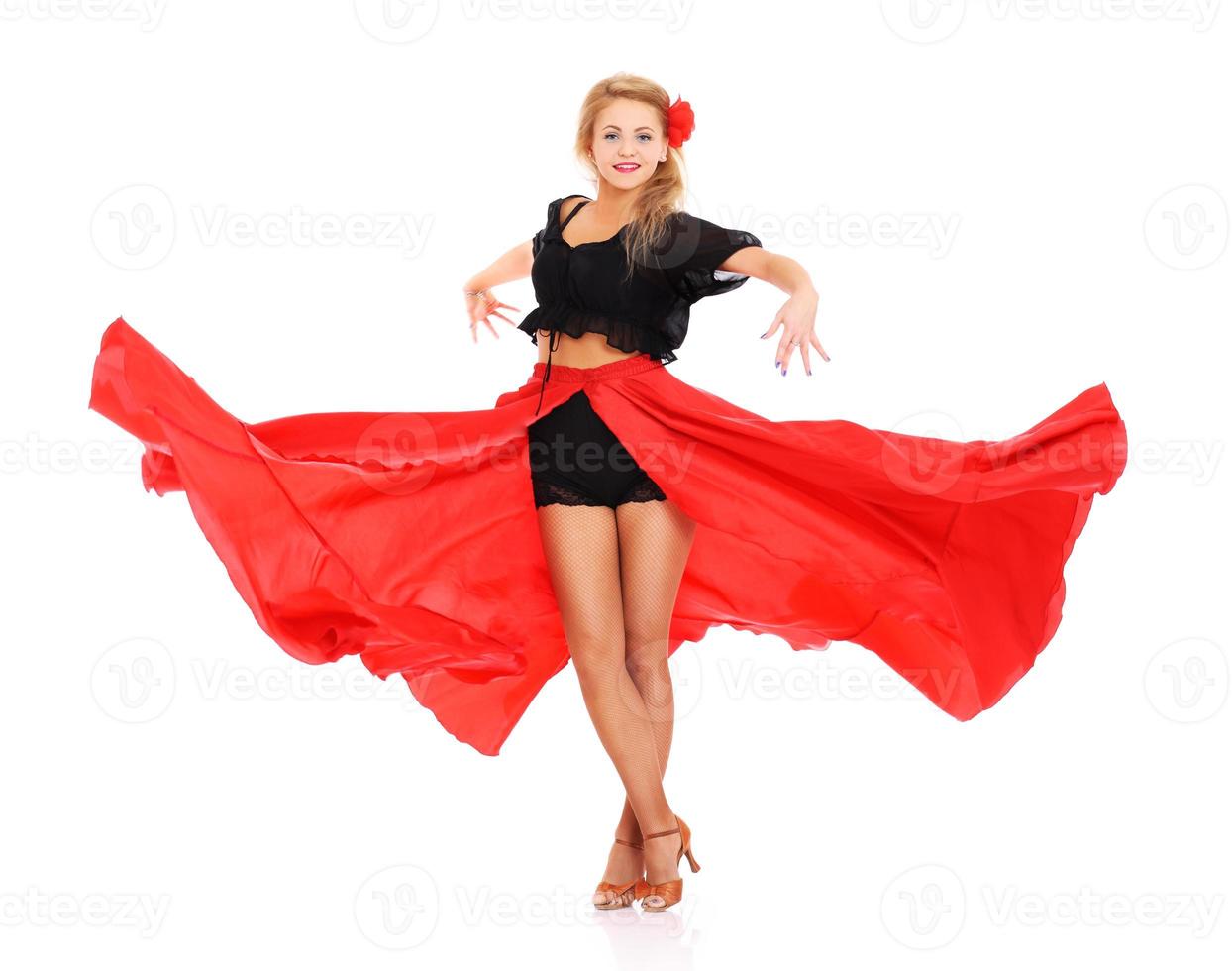 Beautiful Flamenco girl photo