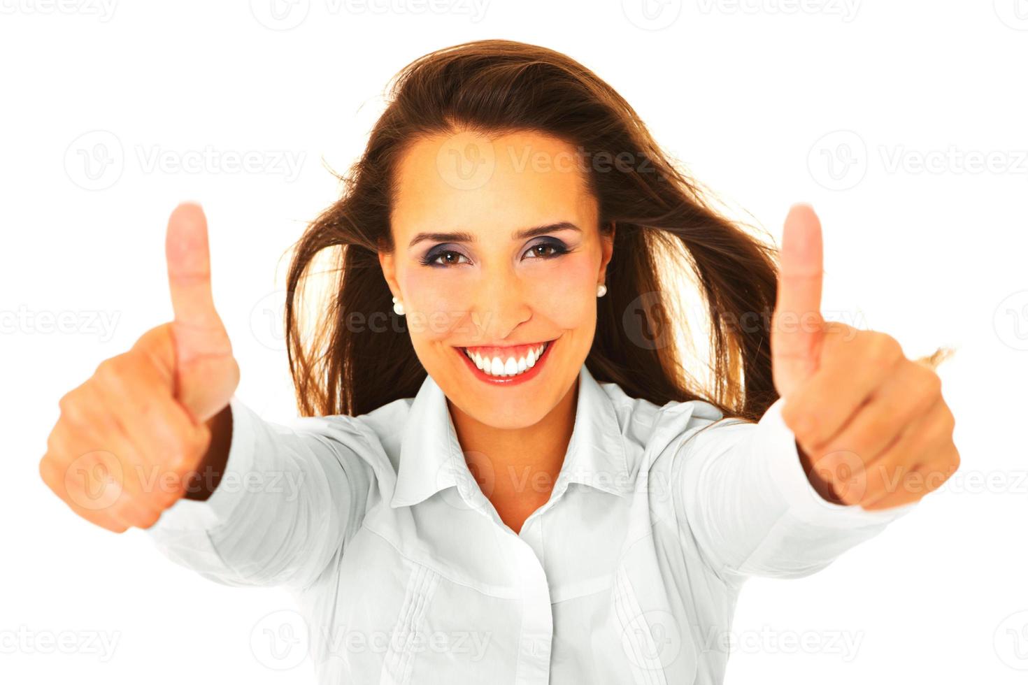 Successful business woman photo
