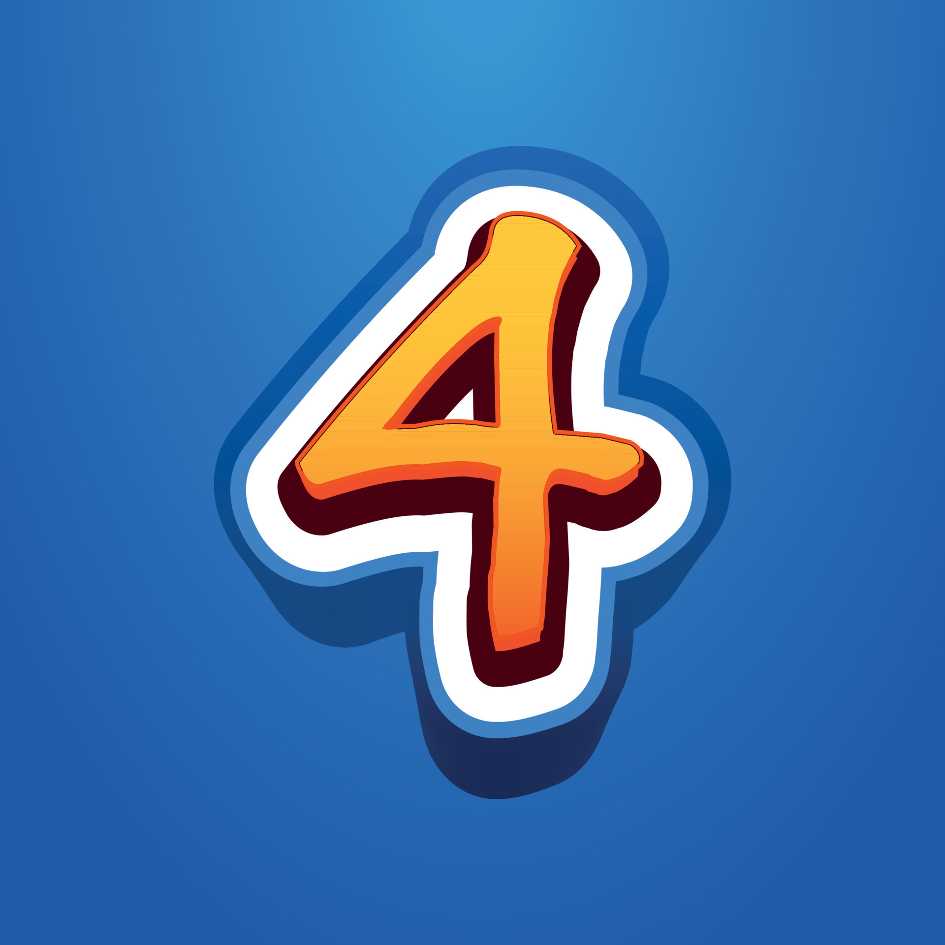 3d-illustration-of-number-4-16747640-vector-art-at-vecteezy