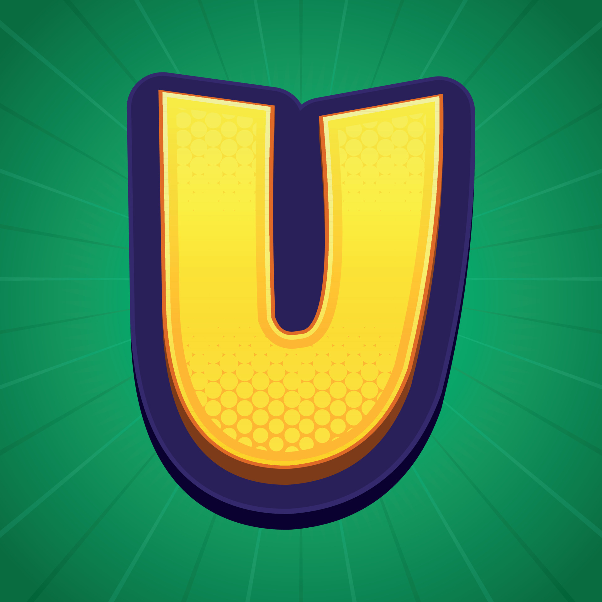 3d-illustration-of-letter-u-16747736-vector-art-at-vecteezy
