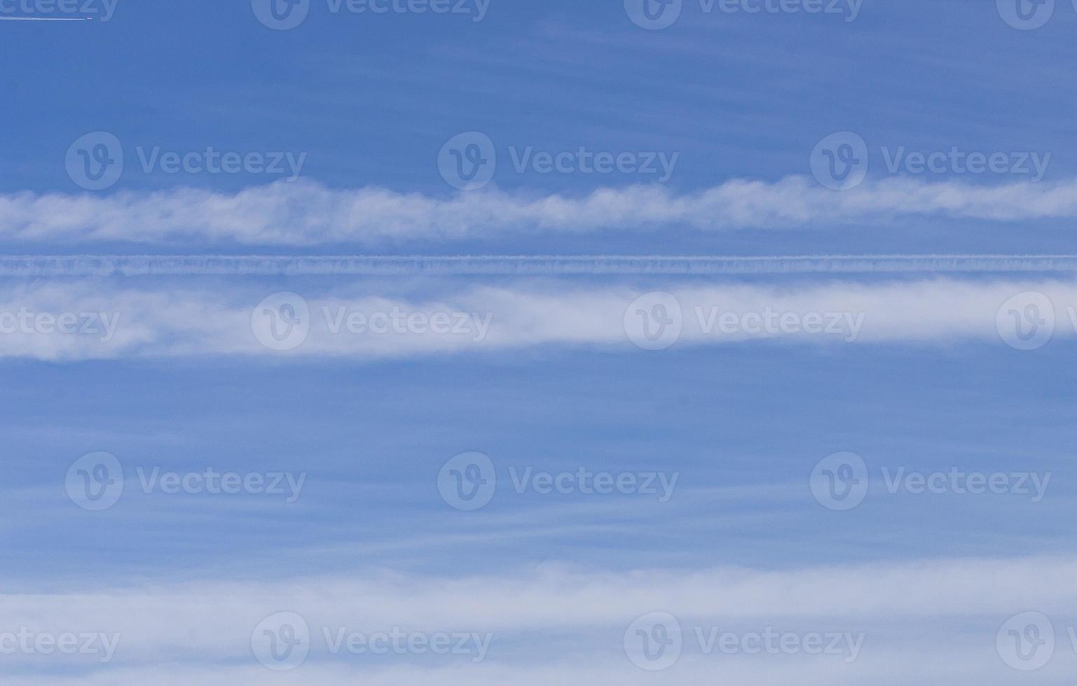 Image of a partly cloudy and partly clear sky during the day photo