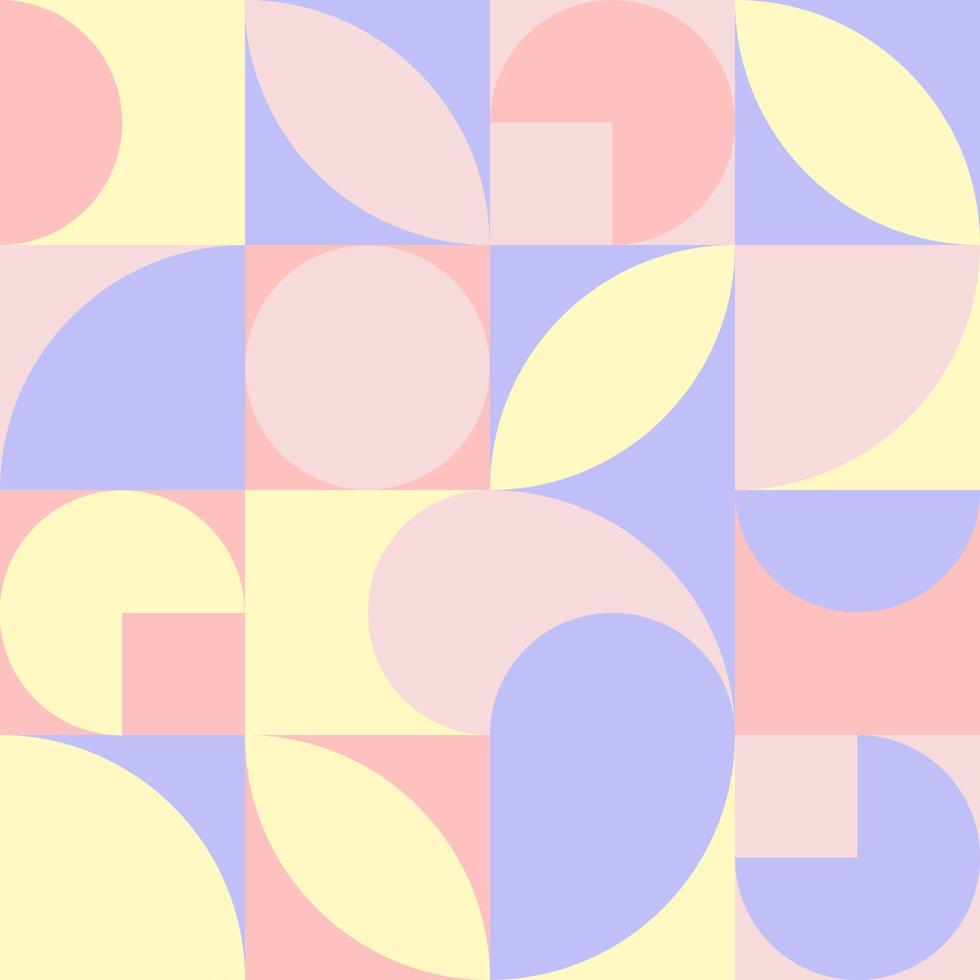 obra de arte minimalista de geometría con formas simples. diseño de patrones vectoriales abstractos en estilo escandinavo para la marca. ilustración vectorial 10 eps. vector