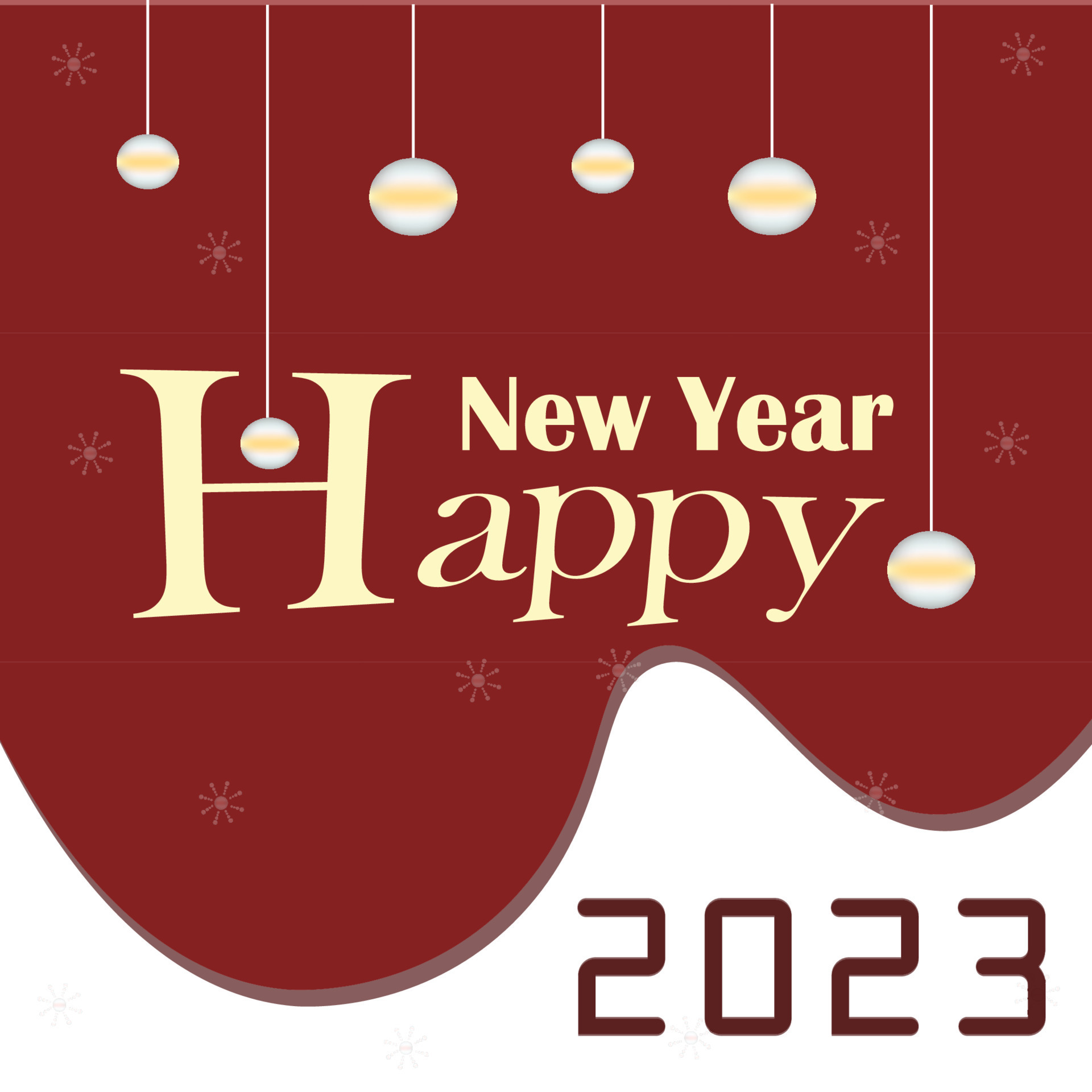 banner design happy new year