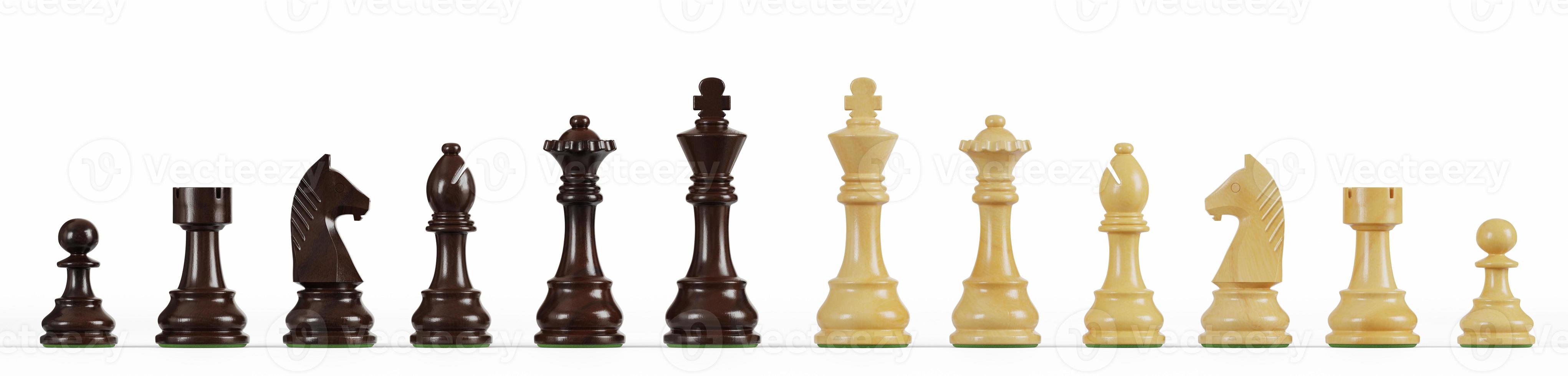 Chess king and pawns on chessboard. 3d illustration ai generated 22814856  Stock Photo at Vecteezy